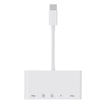 Adattatore USB-C 5 in 1 con slot SD, TF e USB