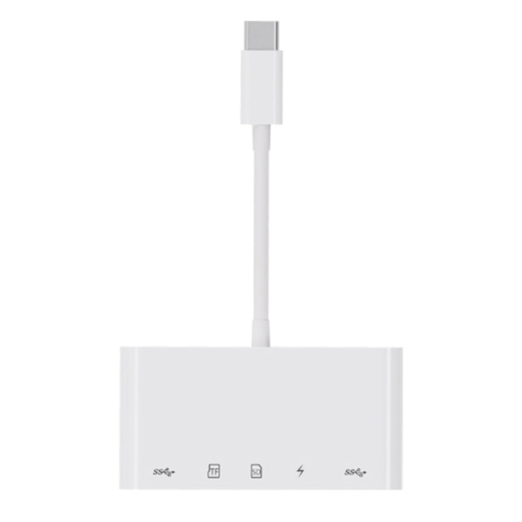 Adattatore USB-C 5 in 1 con slot SD, TF e USB