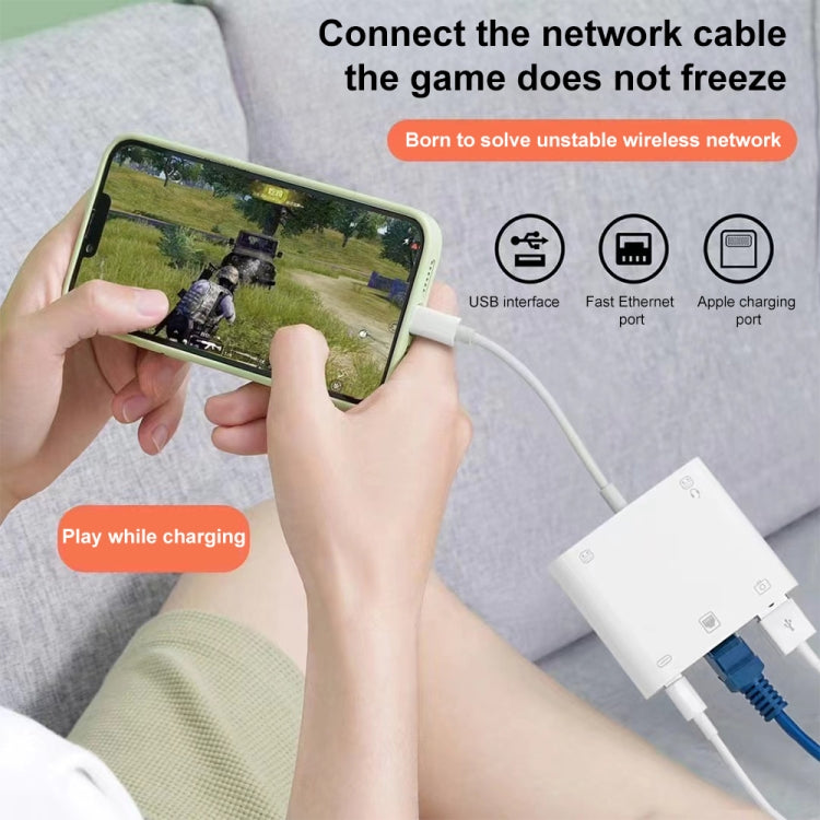 Adattatore S-330 5 in 1 per iPhone e USB
