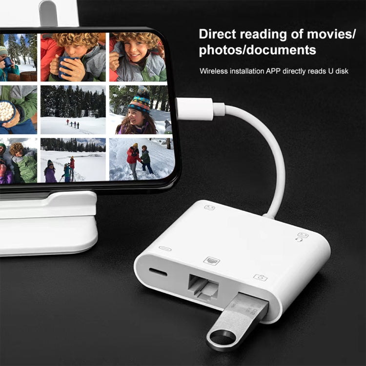 Adattatore S-330 5 in 1 per iPhone e USB