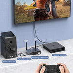 Ricevitore e trasmettitore Bluetooth 6 in 1 da digitale ad analogico in fibra ottica coassiale LY35, LY35