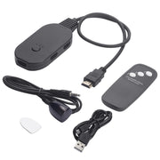 Switch video OZQ2-3 4K HDMI 2.0 3 ingressi 1 uscita, OZQ2-3