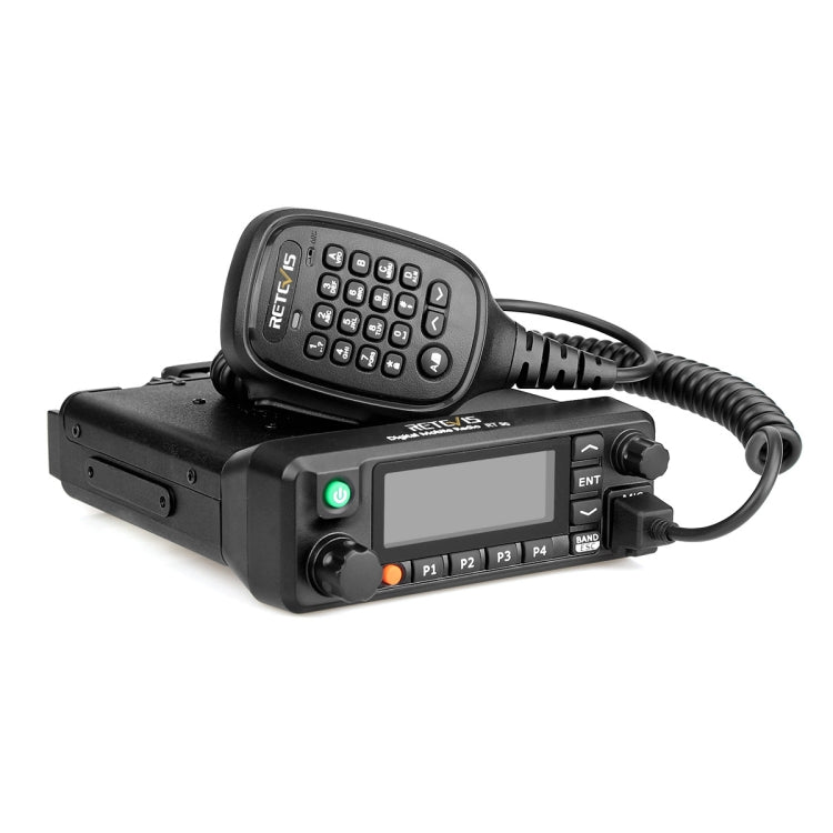 RETEVIS RT90 UV Dual Segment 136-174/400-480MHz 3000 Channels 50W Car Walkie Talkie, 136-174/400-480MHz