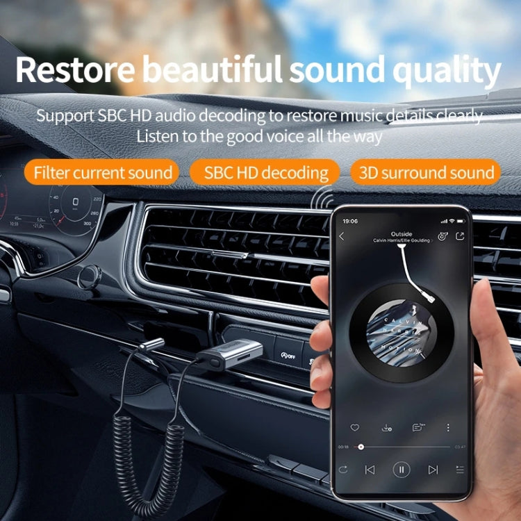 Adattatore BT5.3 per ricevitore Bluetooth per auto Y1 Pro da 3,5 mm, Y1 Pro