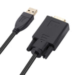 Cavo prolunga convertitore da USB 3.0 a VGA da 1,8 m, USB3.0 (1.8m)