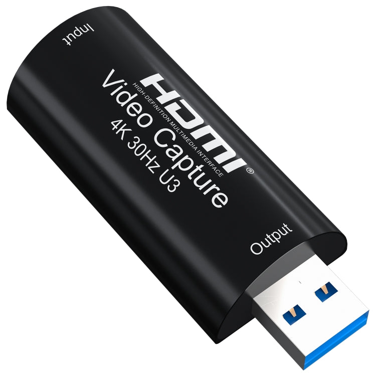 HD003 USB3.0 HDMI 4K HD Audio Video Capture Card Device, USB3.0 Arc