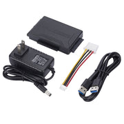 Adattatore SATA / IDE a USB 3.0 Convertitore cavo adattatore per disco rigido da 2,5 / 3,5 pollici