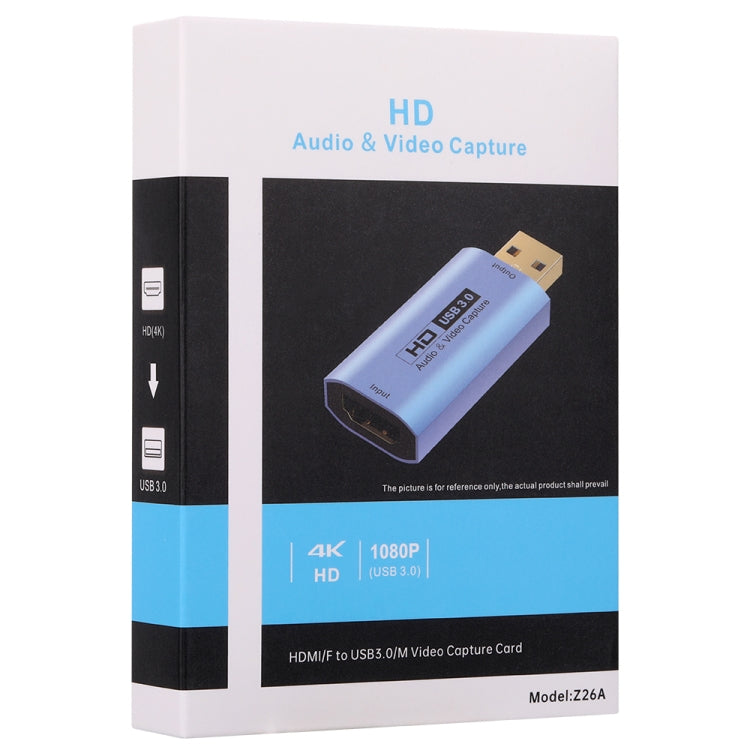 Z26A Scheda di acquisizione video HD da HDMI/F femmina a USB 3.0/M maschio, Z26A