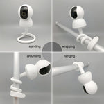 Fissatore per il monitoraggio della staffa della telecamera con punzonatura gratuita dell'avvolgimento del tubo, Camera Bracket