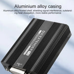 Measy DVI1815 Convertitore trasmettitore e ricevitore extender DVI, alimentatore singolo POE, distanza di trasmissione: 150 m, DVI1815