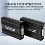 Measy DVI1815 Convertitore trasmettitore e ricevitore extender DVI, alimentatore singolo POE, distanza di trasmissione: 150 m, DVI1815