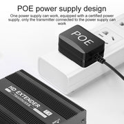 Measy ET1820 Convertitore trasmettitore e ricevitore extender HDMI, alimentatore singolo POE, distanza di trasmissione: 200 m, ET1820