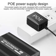 Measy VGA1815 Convertitore trasmettitore e ricevitore extender VGA, alimentatore singolo POE, distanza di trasmissione: 150 m, VGA1815