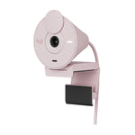 Telecamera IP Logitech Brio 300 2MP 1080P Full HD con microfono per la riduzione del rumore