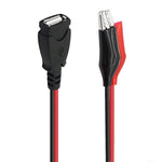 Cavo prolunga USB-A femmina con clip coccodrillo 0,5 m