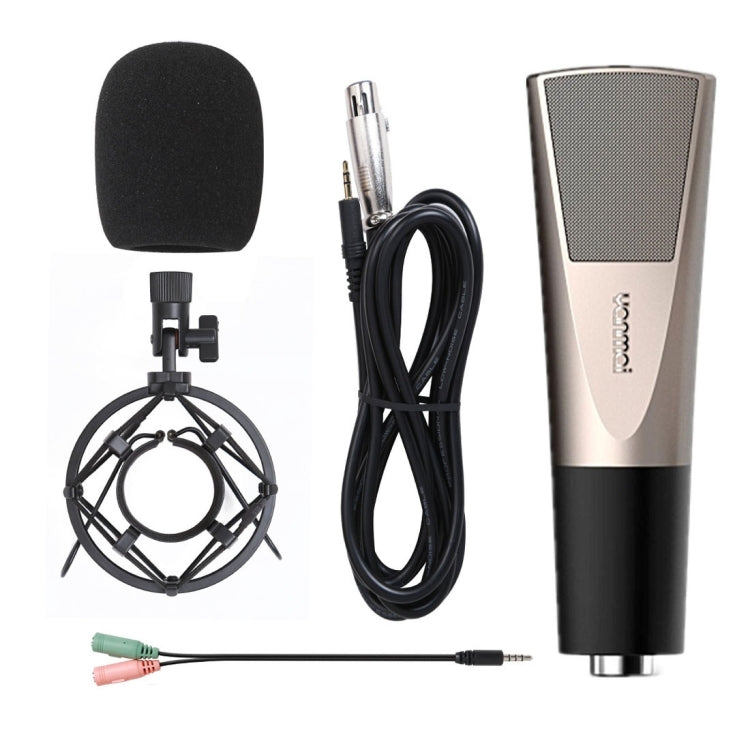 Yanmai Q6 Professional Gaming Condenser Audio Recording Microphone Compatible with PC and Mac for Live Broadcast Show, KTV, etc.