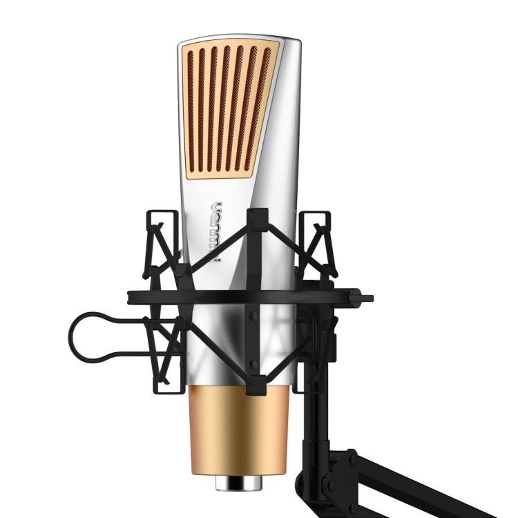 Yanmai Q6 Professional Gaming Condenser Audio Recording Microphone Compatible with PC and Mac for Live Broadcast Show, KTV, etc.