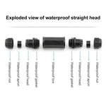 Adattatore accoppiatore Lan a doppia testa con connettore impermeabile RJ45, RJ45 Waterproof Coupler