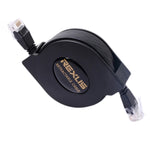 Cavo LAN di rete Ethernet piatto retrattile CAT6 REXLIS da 2 m, Length: 2m
