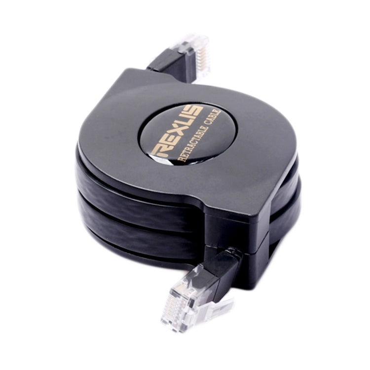 Cavo LAN di rete Ethernet piatto retrattile CAT6 REXLIS da 2 m, Length: 2m
