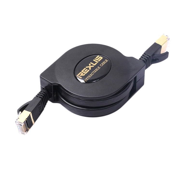 Cavo LAN di rete RJ45 Ethernet piatto retrattile REXLIS da 1,5 m CAT7 10 Gigabit