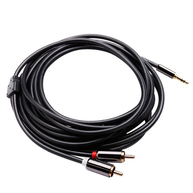 Cavo audio stereo 3,5 mm a 2 RCA placcato oro 3 m