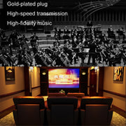 Cavo audio stereo 3,5 mm a 2 RCA placcato oro 3 m