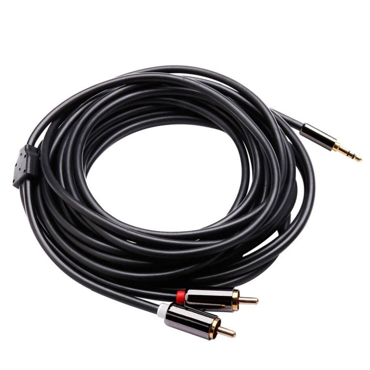 Cavo audio stereo jack 3,5 mm a 2 RCA maschio 5 m