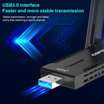 Scheda di rete wireless USB COMFAST 972 AX 5400Mbps WiFi 6 Free Drive, 972AX