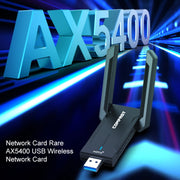 Scheda di rete wireless USB COMFAST 972 AX 5400Mbps WiFi 6 Free Drive, 972AX