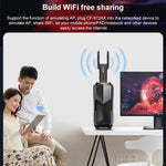 Scheda di rete wireless USB COMFAST 972 AX 5400Mbps WiFi 6 Free Drive, 972AX