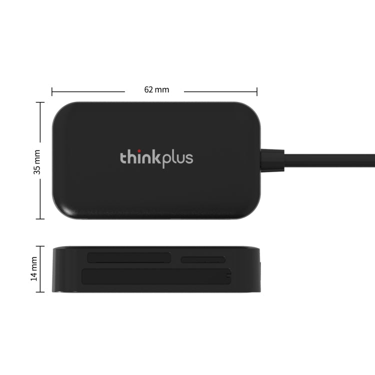 Lettore di schede multifunzione USB 3 in 1 Lenovo thinkplus TC102