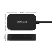 Lettore di schede multifunzione USB 3 in 1 Lenovo thinkplus TC102