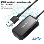 Lettore di schede multifunzione USB 3 in 1 Lenovo thinkplus TC102