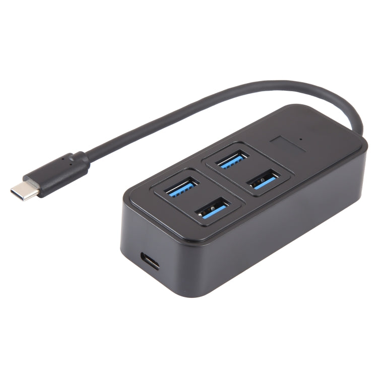 Adattatore HUB USB-C 5 in 1 con 4 USB 3.0 e USB-C