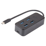 BYL-1901T Adattatore HUB USB-C / Tipo-C 5 in 1 a USB3.0x4+USB-C / Tipo-C, BYL-1901T