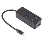 Adattatore HUB USB-C 5 in 1 con 4 USB 3.0 e USB-C