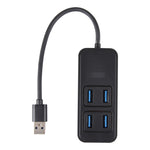 Adattatore HUB 5 in 1 USB a USB 3.0 e USB-C
