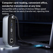 BYL-2201 Adattatore HUB USB-C / Tipo-C 12 in 1, BYL-2201