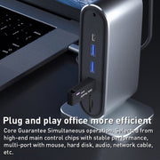 BYL-2201 Adattatore HUB USB-C / Tipo-C 12 in 1, BYL-2201