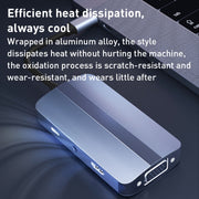 BYL-2106 Adattatore HUB per docking station da USB-C / tipo C a USB 7 in 1, BYL-2106
