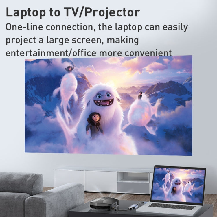 Cavo convertitore USB-C a HDTV 4K BYL-2006A 10Gbps