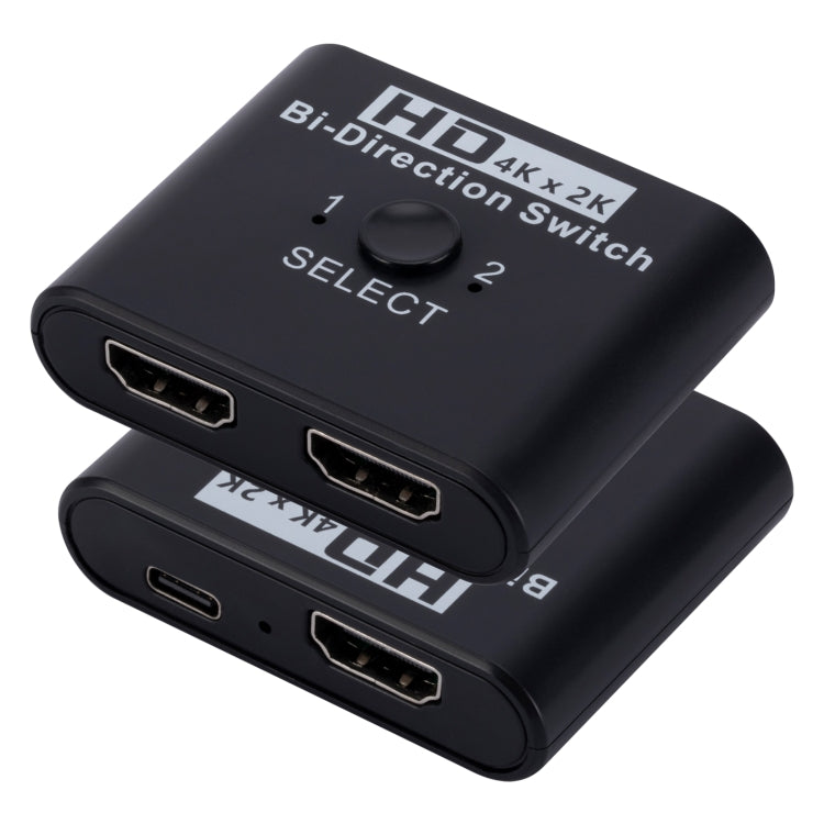 Switcher HDMI bidirezionale video 4K HD 2 in 1 uscita, SL