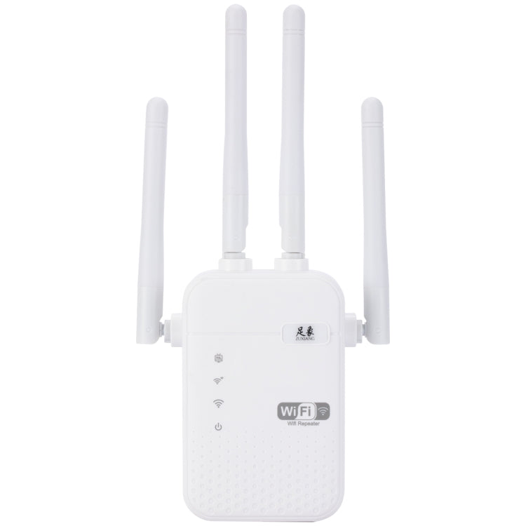 ZX-R08 Amplificatore di segnale ripetitore WiFi 300Mbps 2.4G, spina americana, 300Mbps