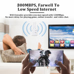 ZX-R08 Amplificatore di segnale ripetitore WiFi 300Mbps 2.4G, spina americana, 300Mbps