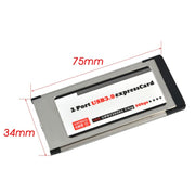 Scheda Express Card con slot PCI da 34 mm USB 3.0 5 Gbps per laptop/notebook, 34mm