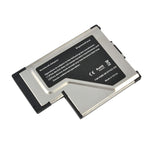 Scheda Express Card con slot PCI 54 mm USB 3.0 a 2 porte per laptop/notebook, 54mm