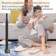 1510 Ricevitore trasmettitore WiFi con adattatore di rete USB gratuito da 150 Mbps, 1510