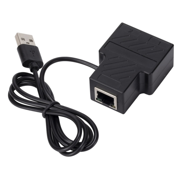 OZHW1 RJ45 1 a 2 Adattatore splitter Rete 100M LAN Ethernet Connettore femmina, OZHW1