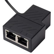 OZHW1 RJ45 1 a 2 Adattatore splitter Rete 100M LAN Ethernet Connettore femmina, OZHW1